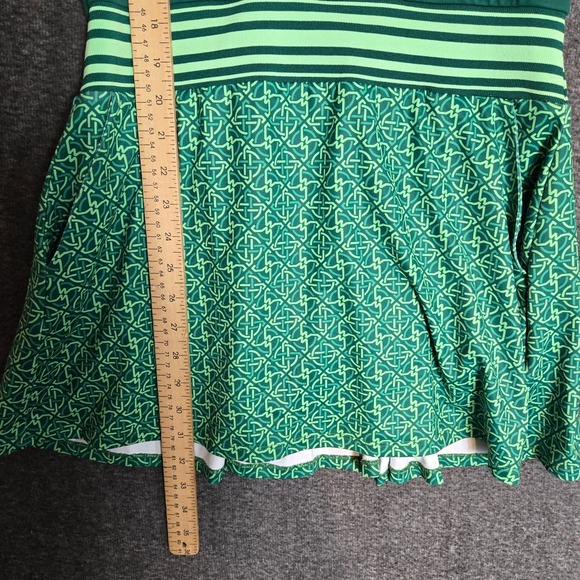 William Murray Golf Dress Women's Size XS Sleeveless V-Neck Green - Picture 6 of 10